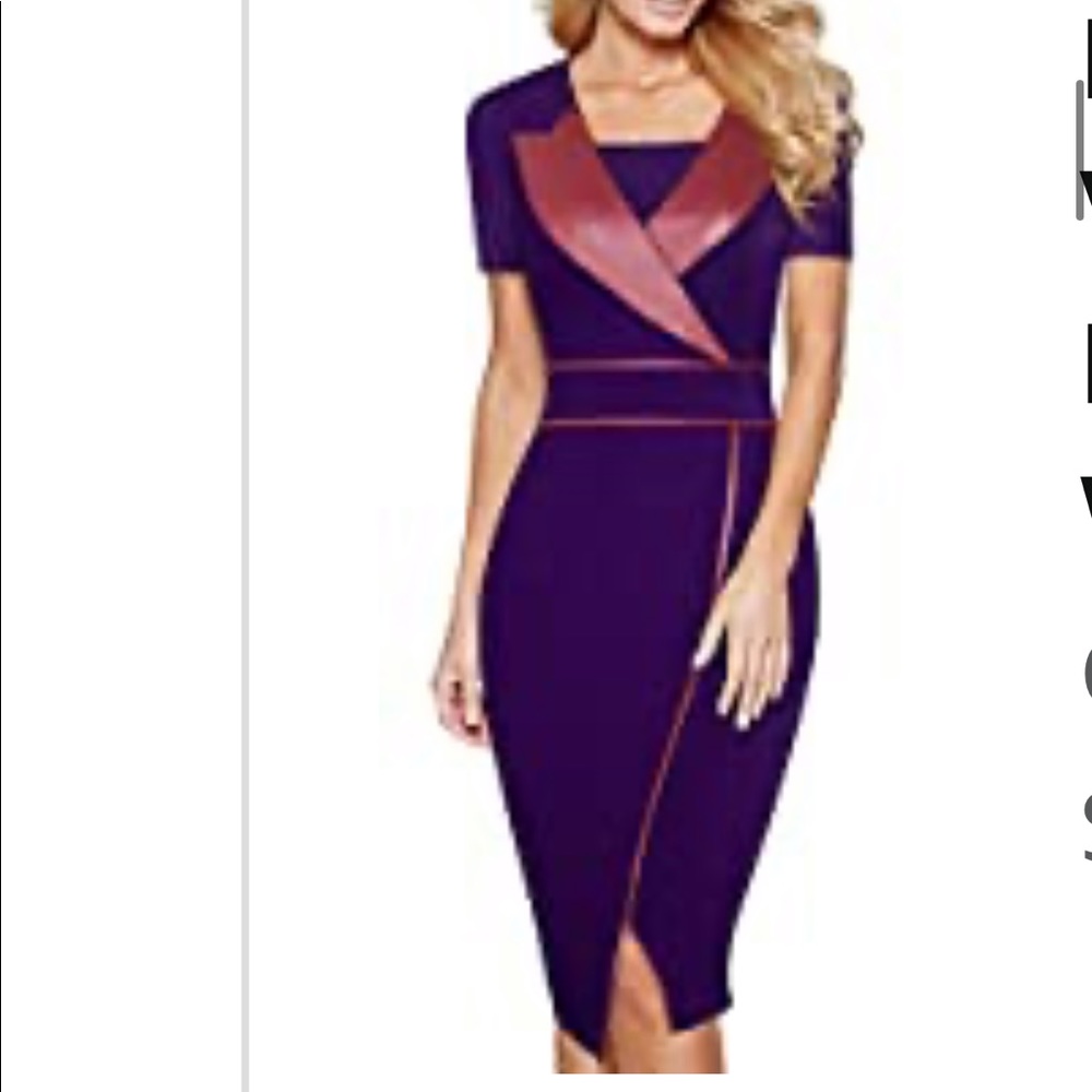 Vintage Leather Short Sleeve Dress